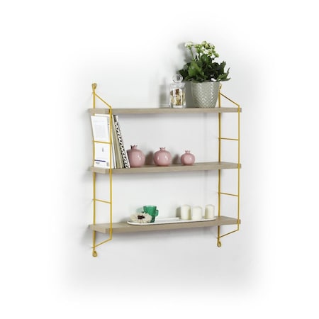 Aditivos Neelix Triple Shelf Oak & Yellow AD2971406